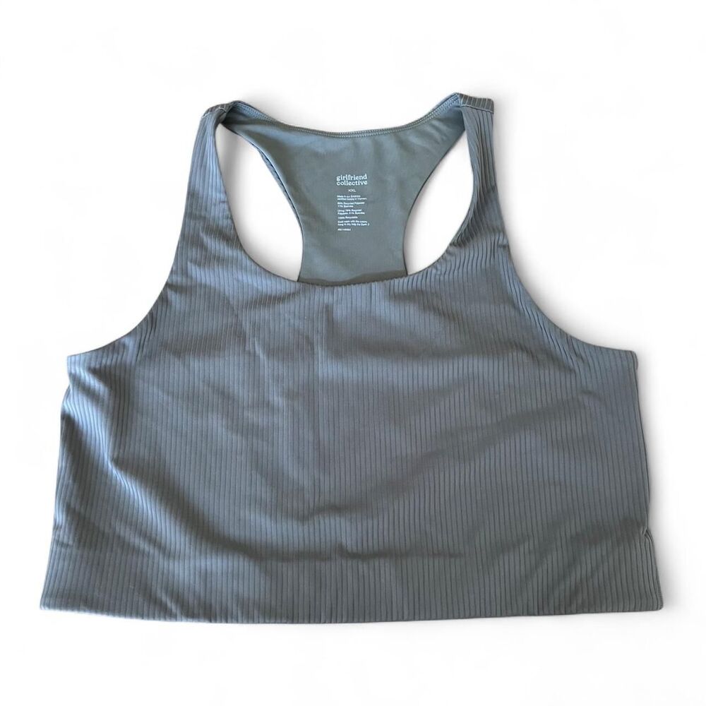 Girlfriend Collective Women's Grey Sports Bra